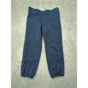 Mizuno Softball Pants Women's Medium Elastic Athletic Navy‎ Blue